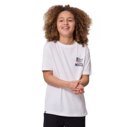 Remera Rusty Zalcone Niño - Blanco Remera Rusty Zalcone Niño - Blanco