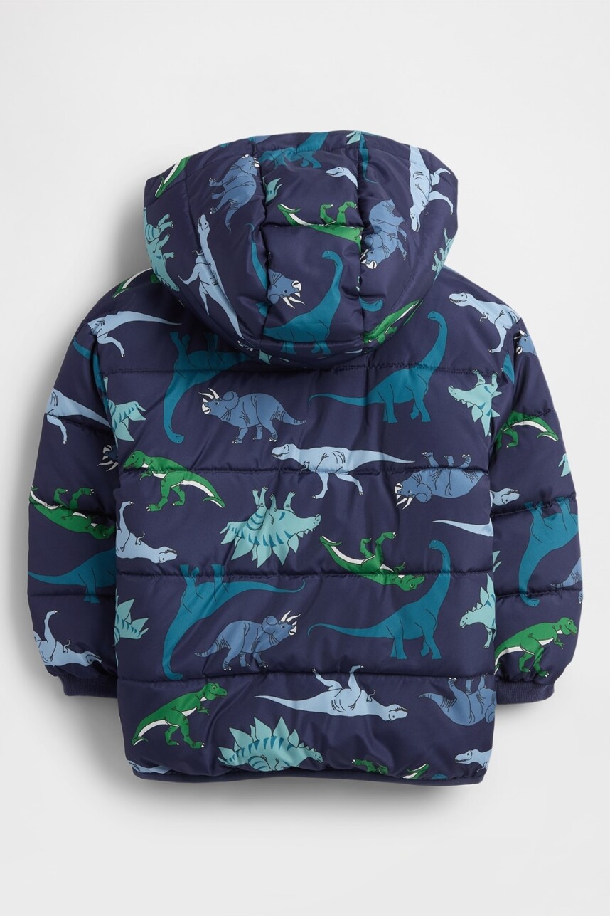 Campera Puffer Toddler Niño New Navy