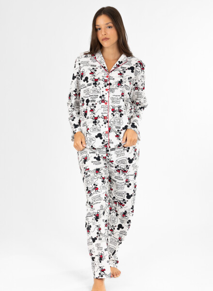 Pijama americano mickey Blanco