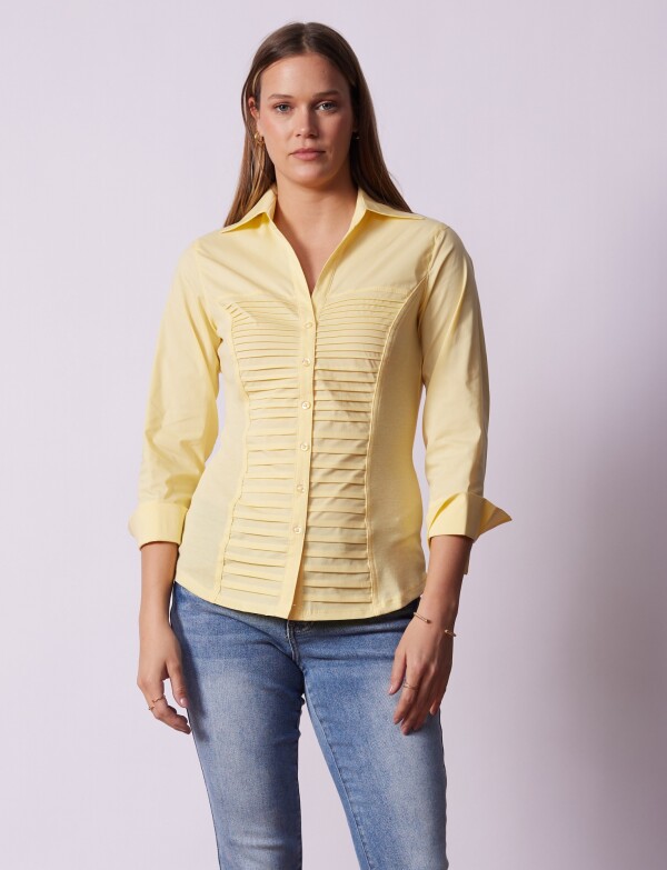 Camisa Tablitas AMARILLO