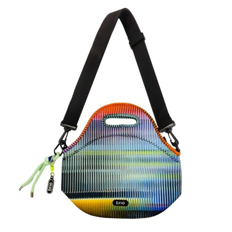 Lunchera de Neopreno Brio LB121-CRY Big Bro con Correa CRYSTAL