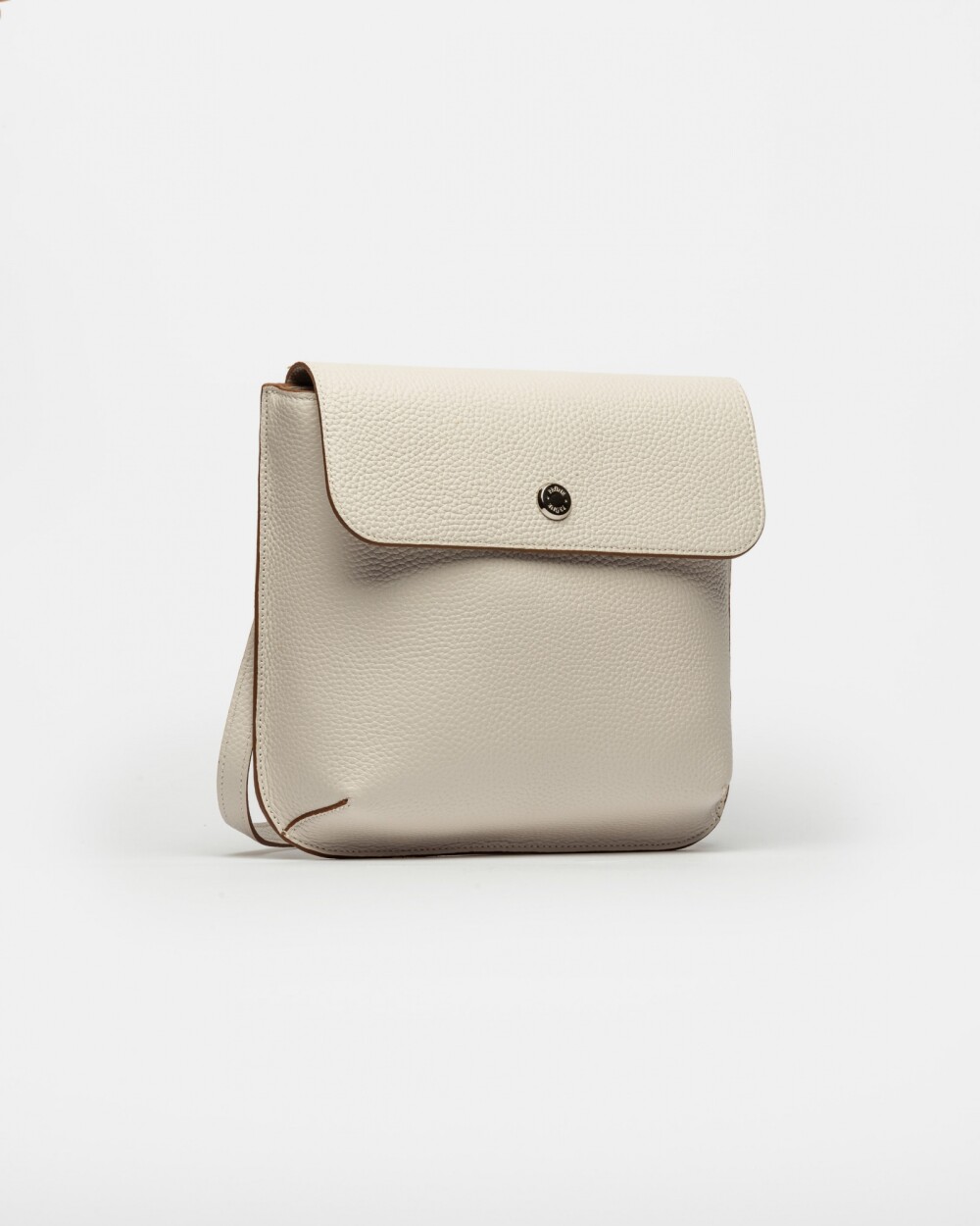 Morral Liana En Cuero Graneado Natural