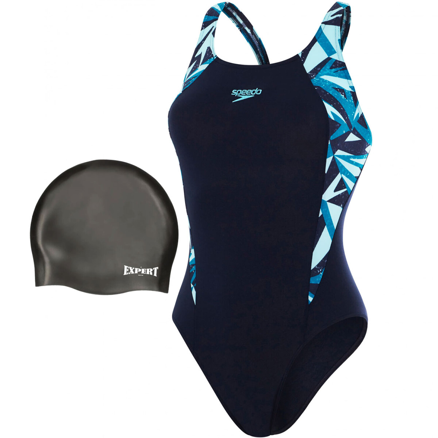 Bañador de natación mujer SPEEDO SPDSCU Aurasheen PT 1PC AF azul