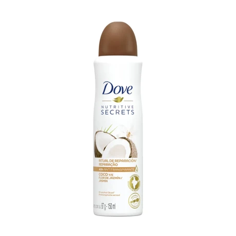 Desodorante DOVE aerosol de Coco | 169 ml Desodorante DOVE aerosol de Coco | 169 ml