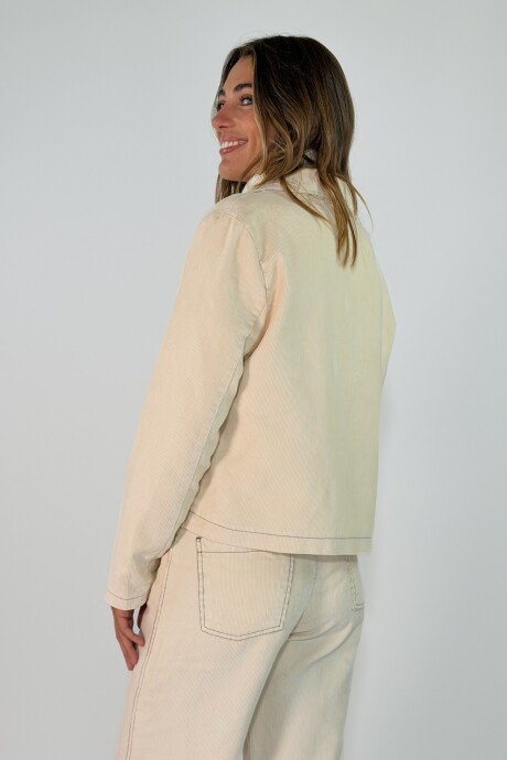 CHAQUETA PANA LENNON Crudo