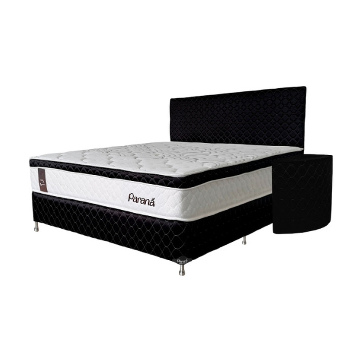 SOMIER COMPLETO ENJOY 1.40X1.90 100KG + 2 ALMOHADAS PARANA - Unica 