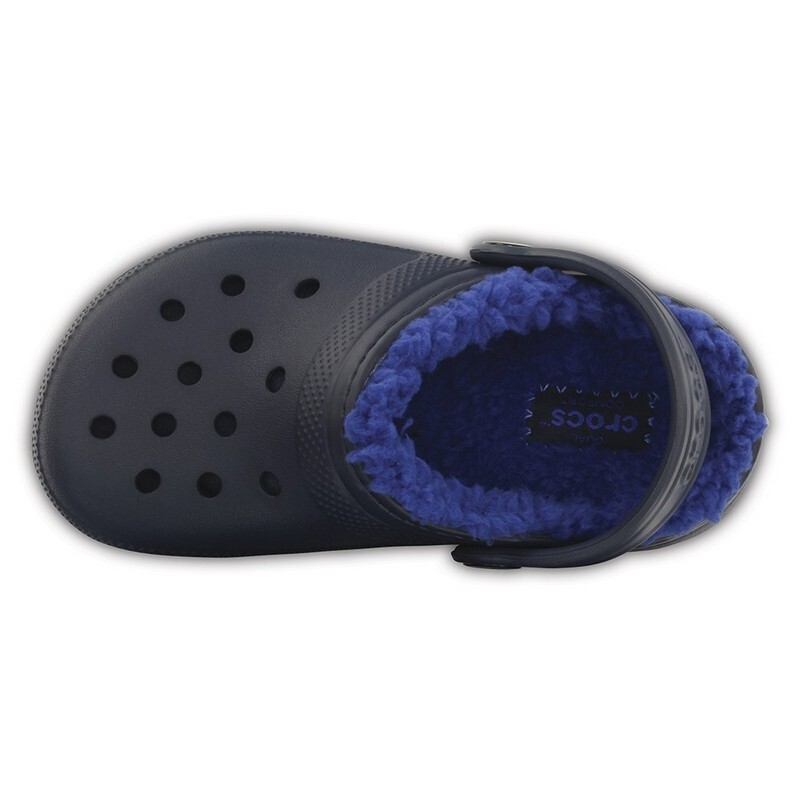 Crocs Classic Lined Pantuflas Azul