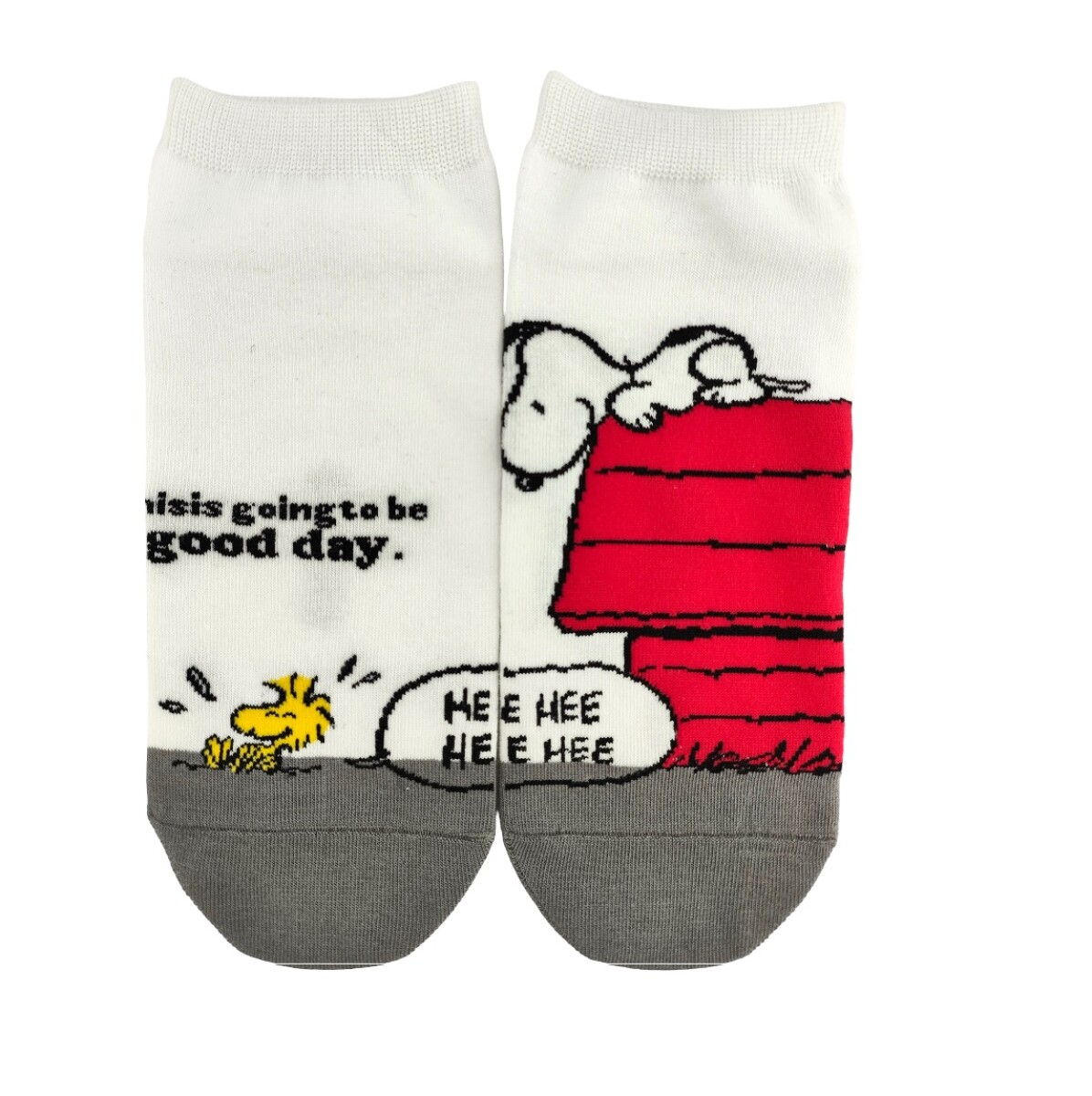 Soquete snoopy - blanco 