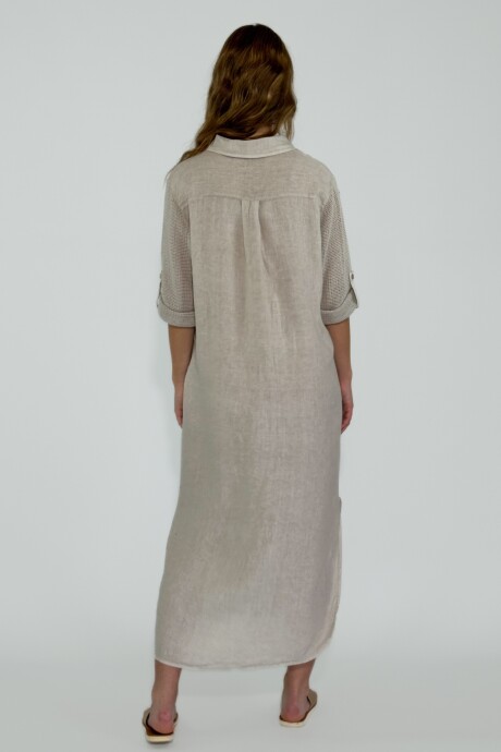VESTIDO VENETO Beige