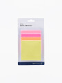 NOTAS ADHESIVAS SET X 3 MULTICOLOR