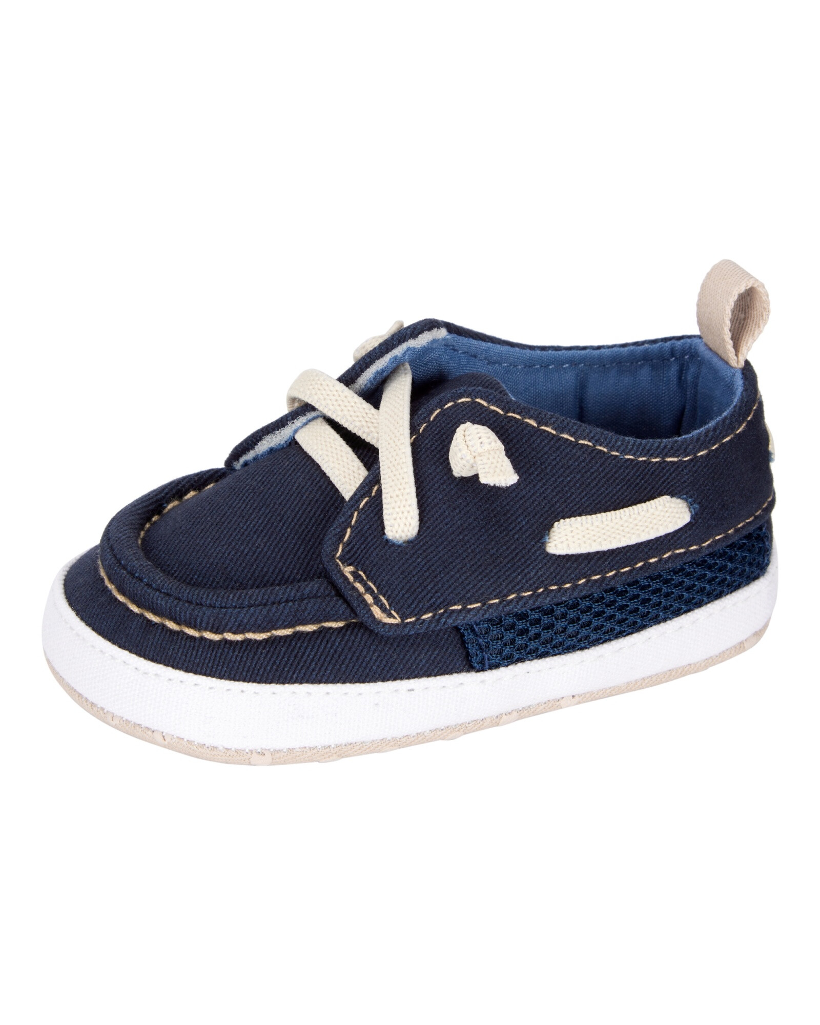 Zapato náutico para bebé, azul marino Sin color