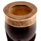Mate porongo Plata y Oro M16