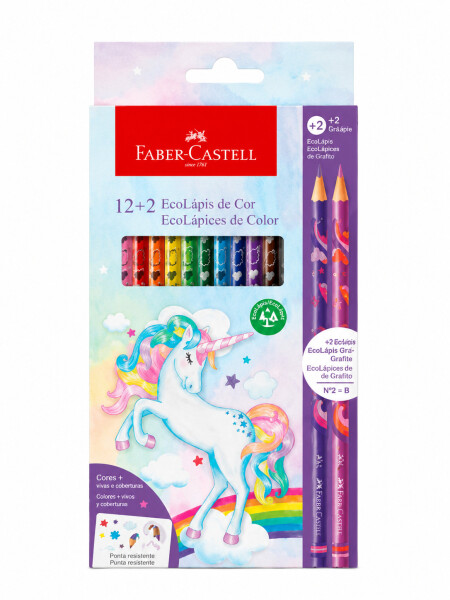 LAPICES DE COLORES UNICORNIO MULTICOLOR