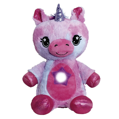 Peluche luminoso - Star Belly Unicornio rosado