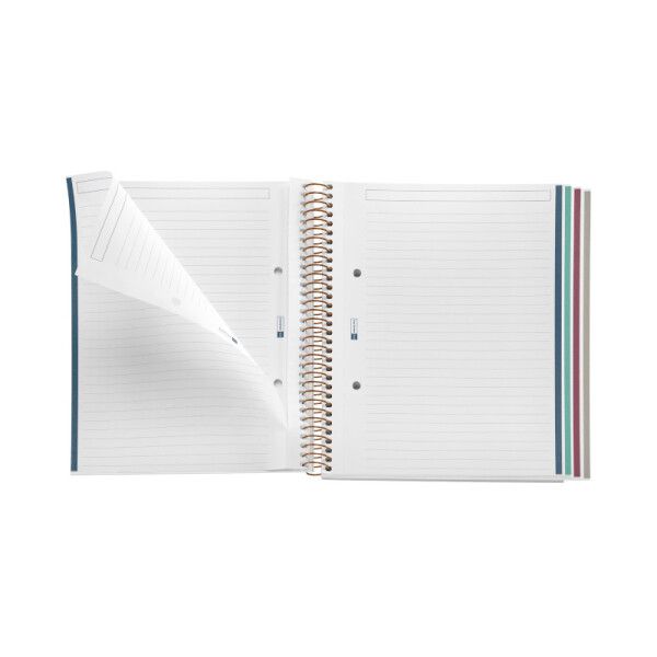 Cuaderno rayado Lifestyle - MiquelRius Garden Lila