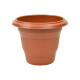 Set x4 maceta redonda 1,7 lts MARRON