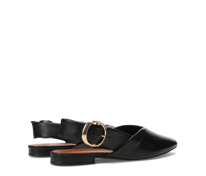 Zapatos de Mujer Bottero Tira Trasera Negro
