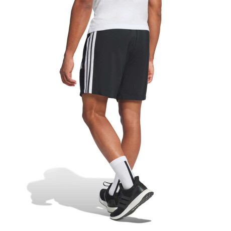 Short Essential 3-Stripes Chelsea de Hombre negro