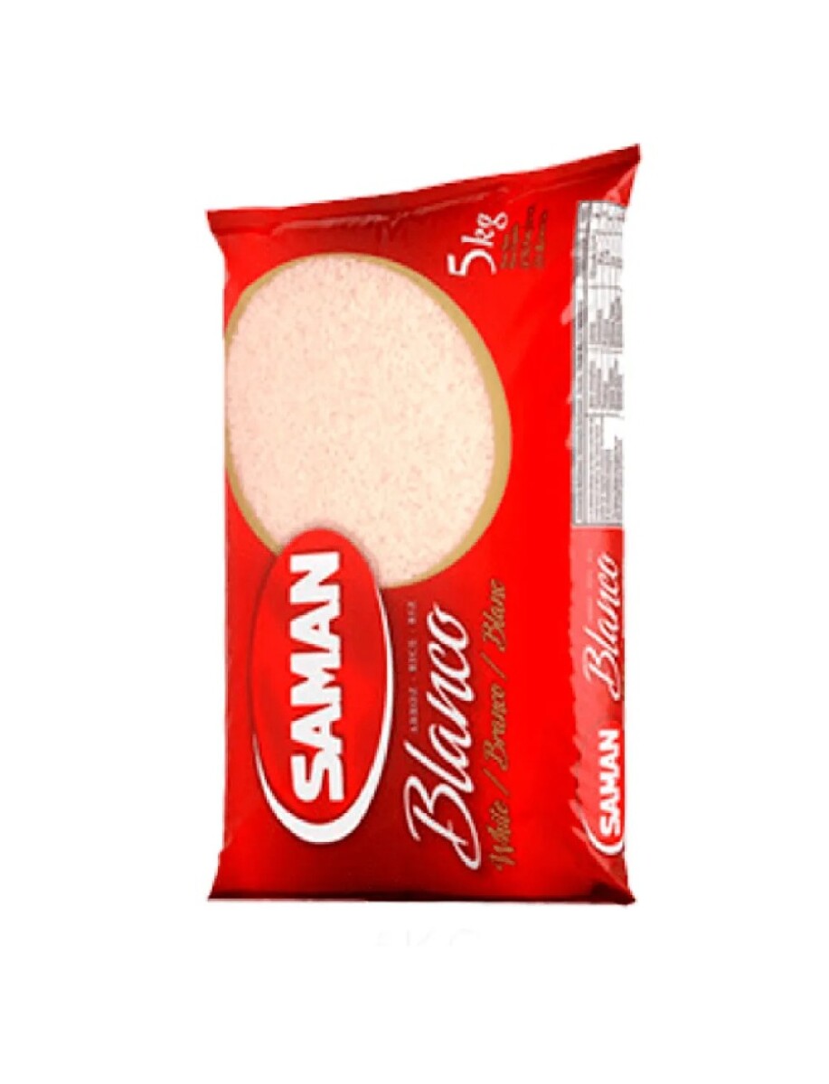 ARROZ SAMAN BLANCO 5 KG 