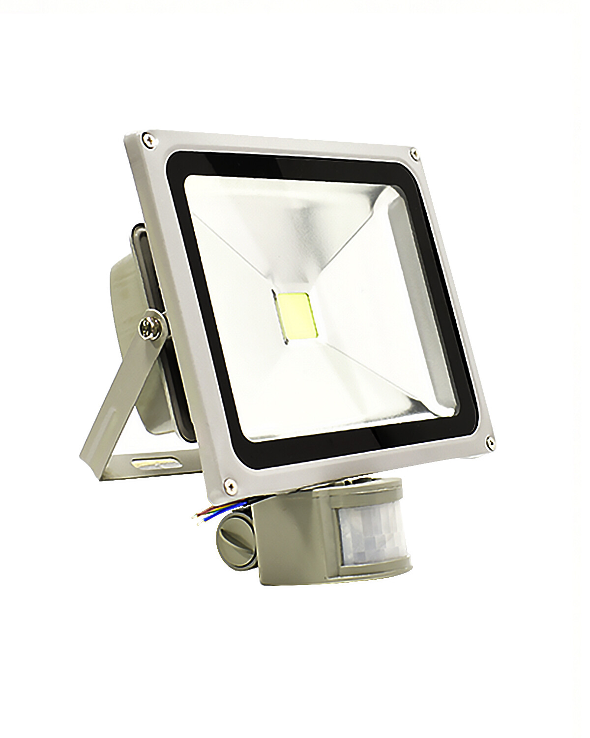 Proyector LED Sensor Movimiento 30W Luz Fría — Serlux