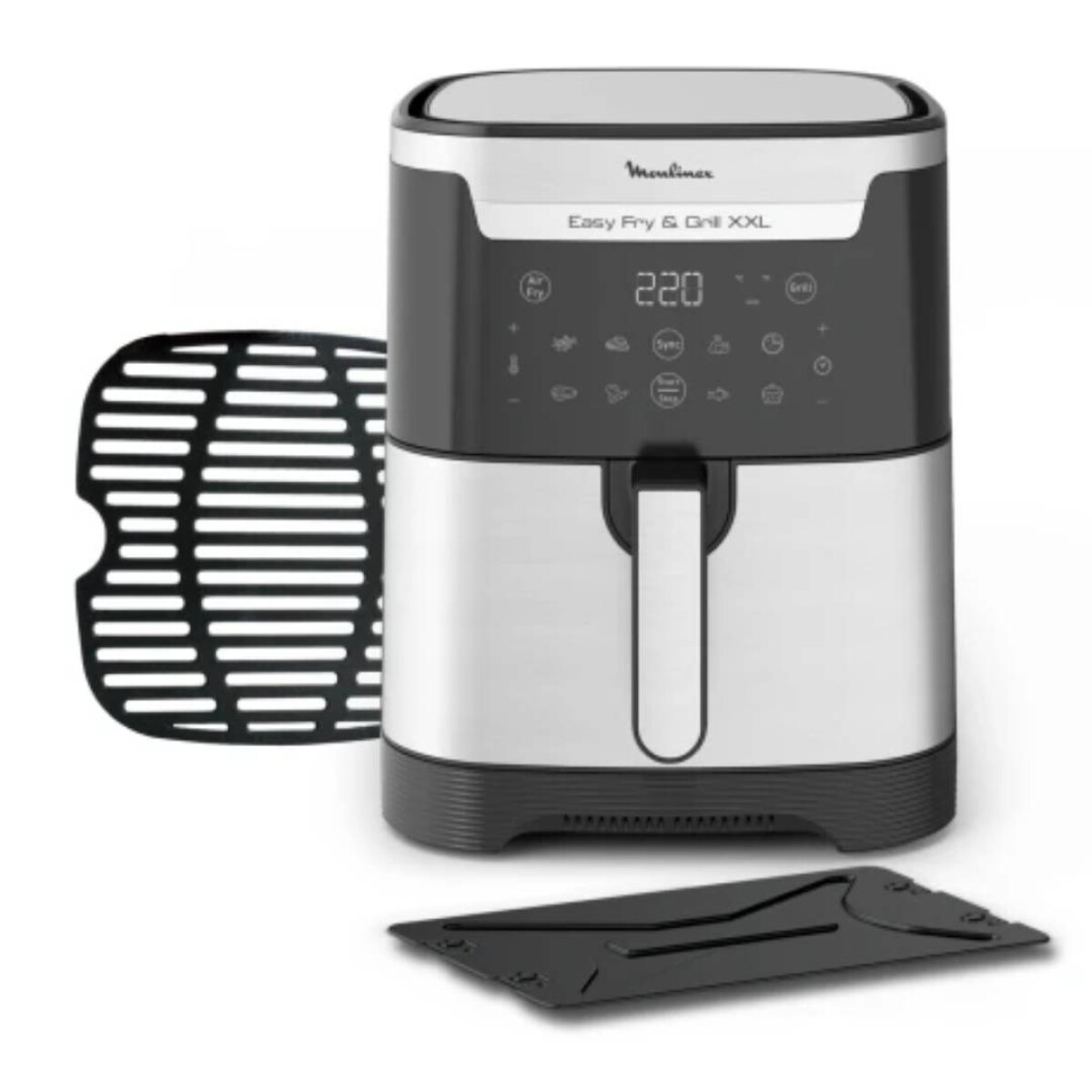 Freidora De Aire Moulinex Easy Fry & Grill Xxl 6.5Lts Gris Oscuro - 6.5Lts Gris Oscuro 