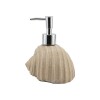 DISPENSADOR CERAMICA BEIGE P/BAÑO 13X15CM Unica