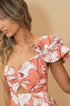BLUSA IRENNE CORAL PETALS BLUSA IRENNE CORAL PETALS