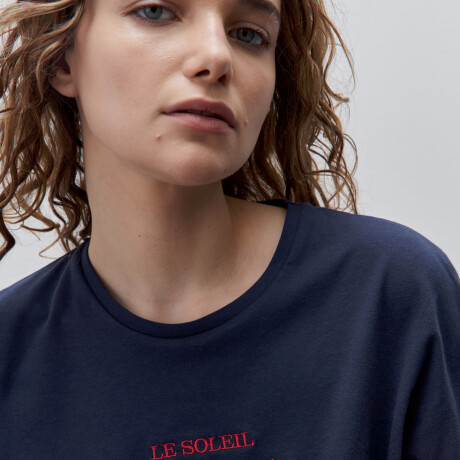 REMERA PONT Azul Marino