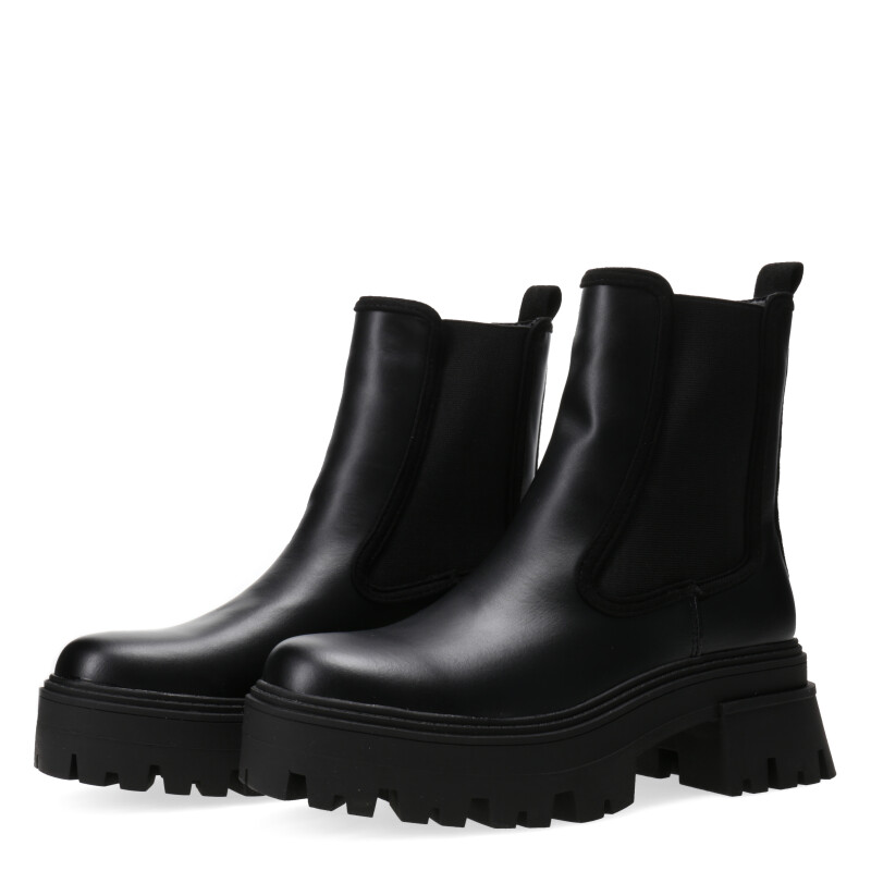 Bota de Mujer Miss Carol Chelsea Telly Negro