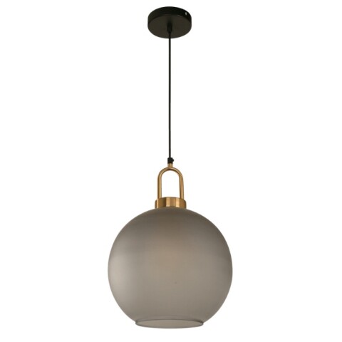 COLGANTE 1L GLOBO E27 NEGRO Y BRONCE COLGANTE 1L GLOBO E27 NEGRO Y BRONCE