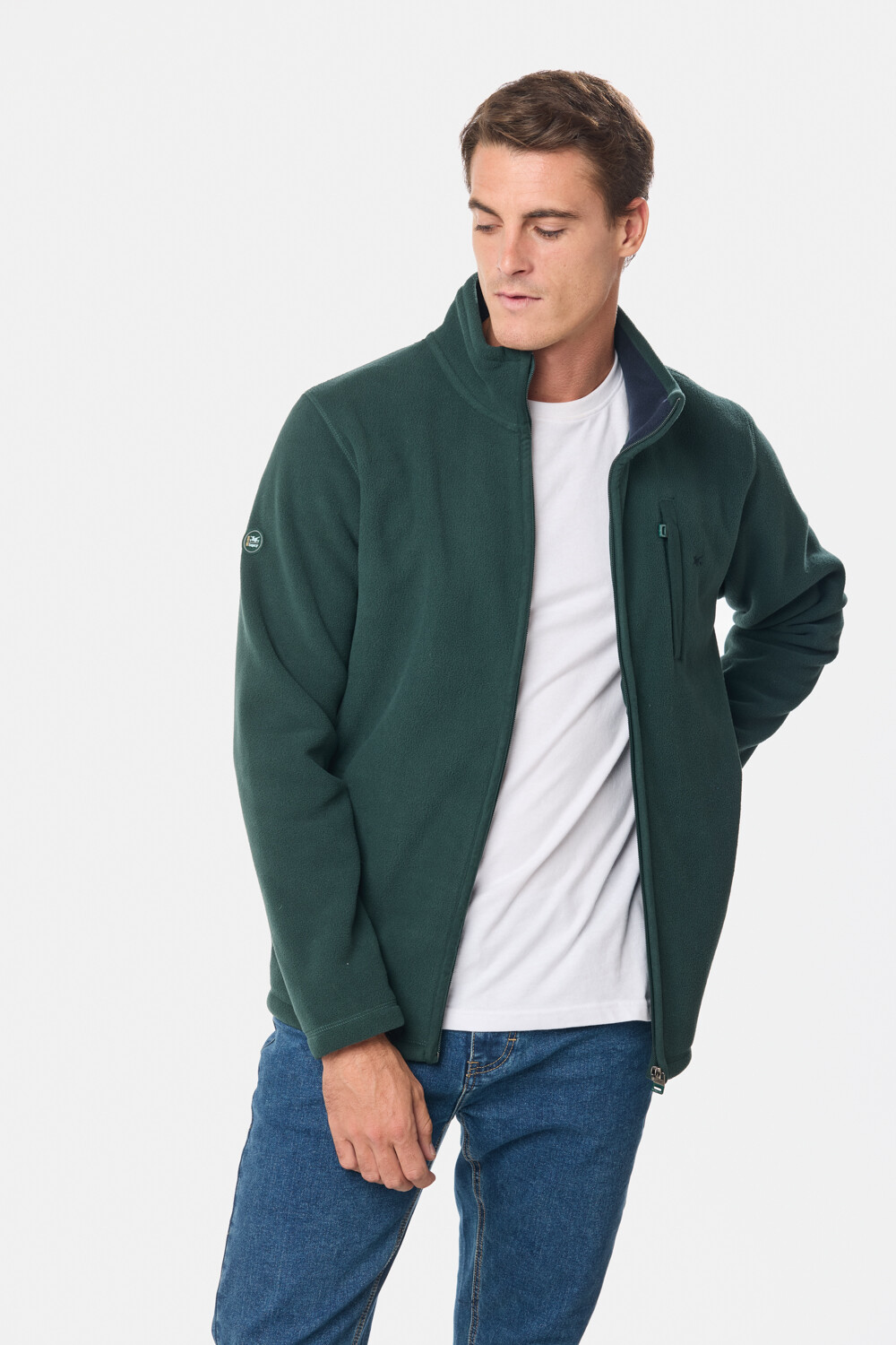 CAMPERA POLAR DE ABRIGO Verde
