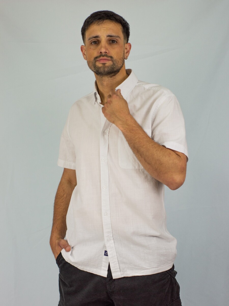 Camisa lino Malibú - White 