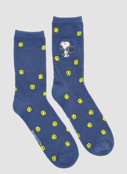 Medias 1/2 caña dama peanuts Diseño 1