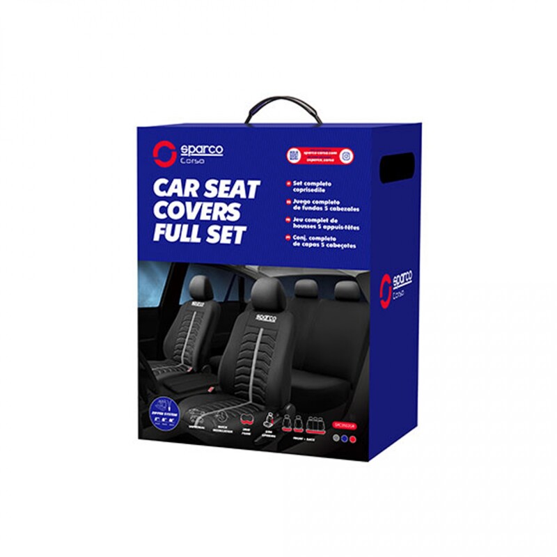 Sparco Cubre Asiento Gris