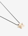 Collares Cortos Metal Collares Cortos Estrellas - Combinacion Bicolor