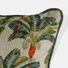 COJIN CUAD ESTAMP PALMERA 45X45CM Unica