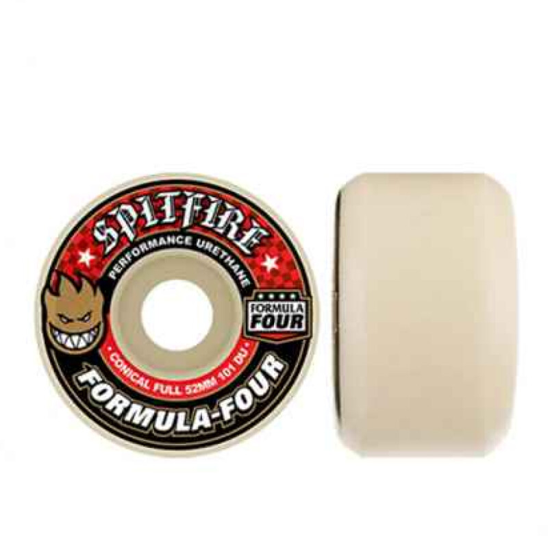 Ruedas Spitfire Ruedas Spitfire Conical Full 53mm 101 - Rojo Ruedas Spitfire Ruedas Spitfire Conical Full 53mm 101 - Rojo