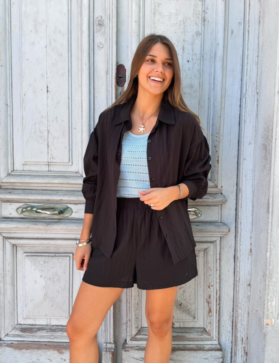 Conjunto Delfina - negro 