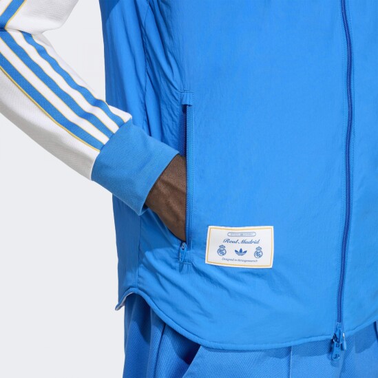 Chaleco Adidas Real Madrid Terrace Icons Azul