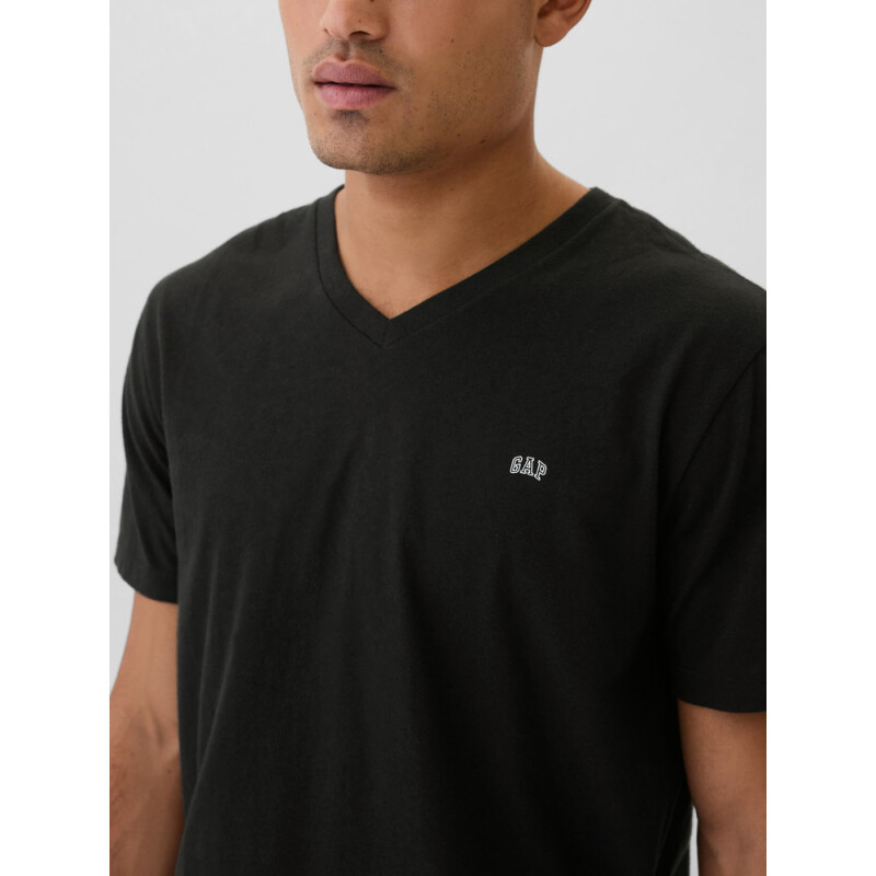 V-FRCH EVERYDAY SOFT MICRO LOGO VEE TRUE BLACK V2