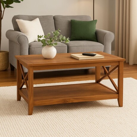 Mesa de Living Open Roble