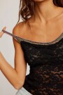 CAMI ALL DAY LACE Negro