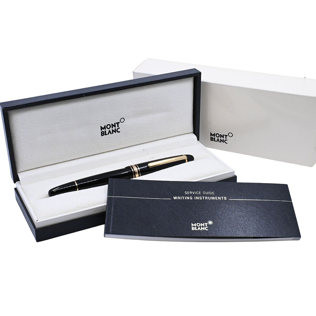 Montblanc Meisterstuck Legrand 11402. Rollerball dorado, usado con estuche y papeles. 