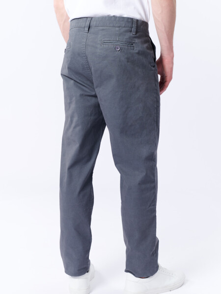 Pantalón Chino Gris Oscuro