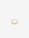 Anillos Chicos Metal Anillo De Metal - Dorado