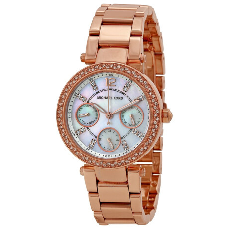 Reloj Michael Kors Fashion Acero Oro Rosa 0