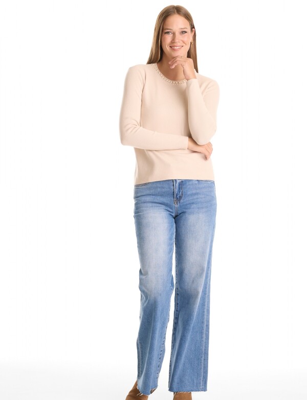 Buzo Perlas BEIGE