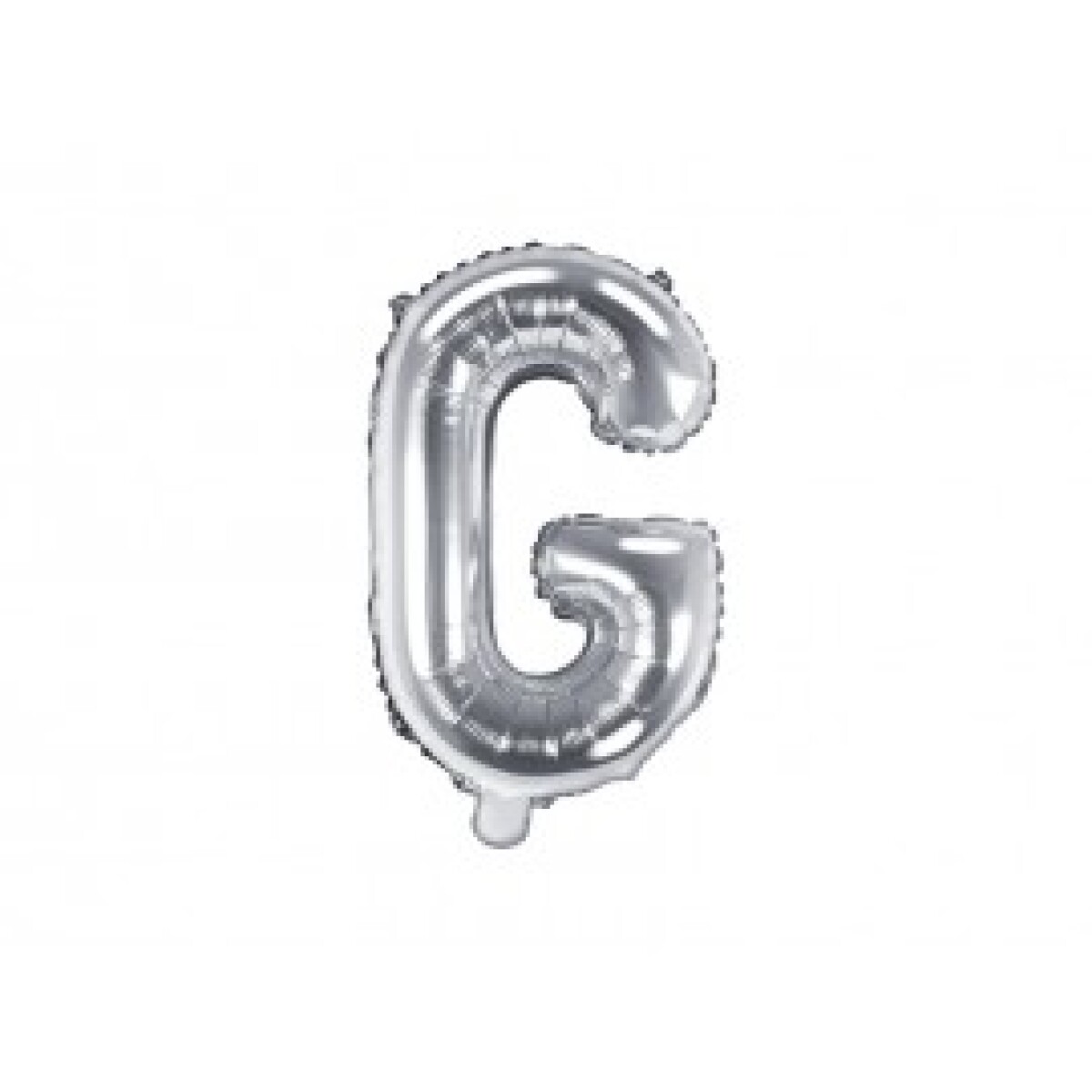 Letra Inflable Plateada - G 