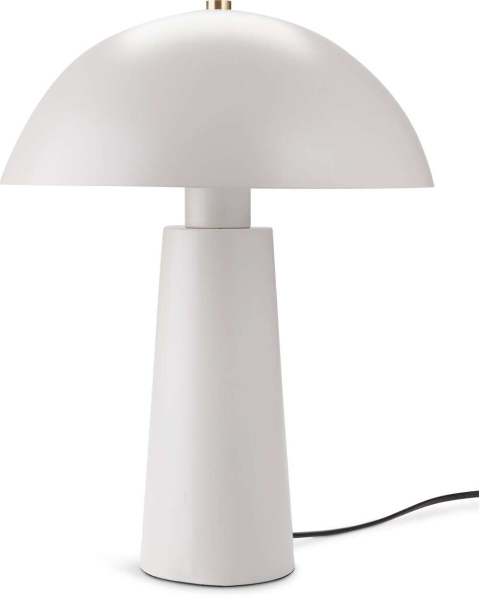 Lampara De Mesa Markus Ø25Xa35Cm - Gris 