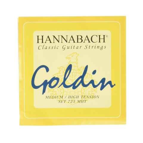 Encordado clasica Hannabach 725MHT Goldin tension media alta Encordado clasica Hannabach 725MHT Goldin tension media alta